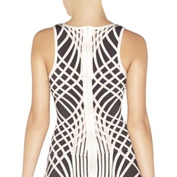 Hervé Leger Eva Anthracomb Night Out Dress - Picture 6 of 16